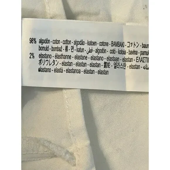 Zara Poplin Midi Dress With Ties Women's Size XS - NWTs Coquette - Picture 9 of 12